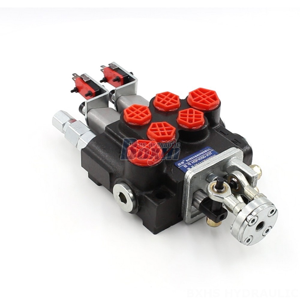 Next-Generation P40 Micro Switch Joystick 2 Spool Monoblock Directional Valve: Driving Hydraulic Advancements main image
